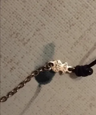 Collar ajustable Tous Oso grande Plata Vermeil