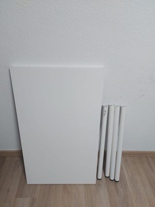 Mesa Ikea Blanca Semi Nueva