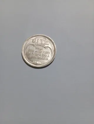 Gettone uite 1944 acquisto biglietto bus a Genova