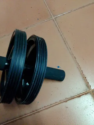 Rodillo Abdominales Doble Rueda