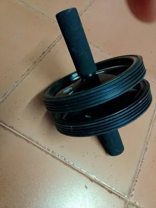 Rodillo Abdominales Doble Rueda