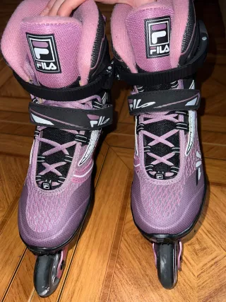 Patines en línea Fila morados