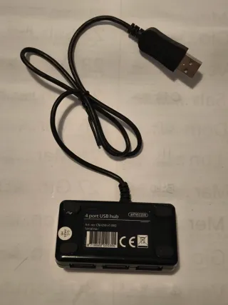 Hub USB 4 Porte + Cable Micro USB