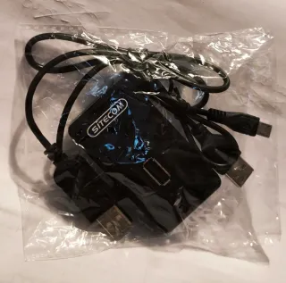 Hub USB 4 Porte + Cable Micro USB
