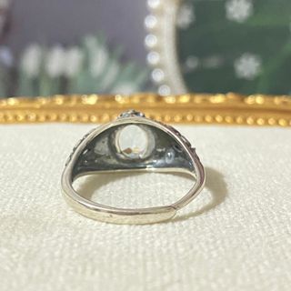 Anillo Plata Topacio Natural