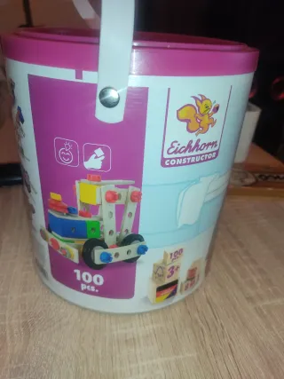 Juego Construcción Eichhorn 100 Piezas