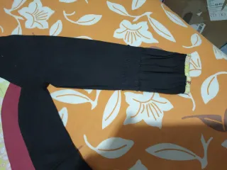 Vestido Almatrichi Negro y Rosa.