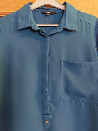 Blusa mujer talla 42 Fórmula Joven azul