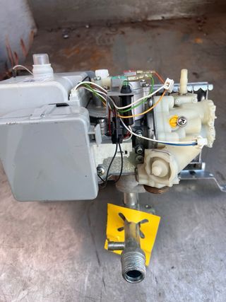 Cuerpo calentador de gas