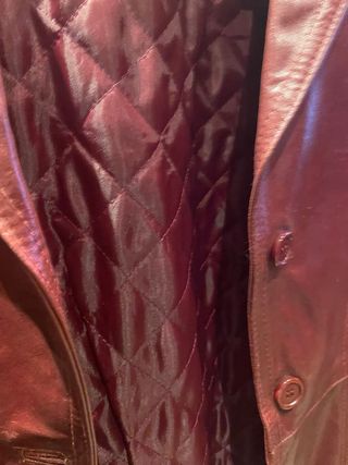 Chaqueta de cuero Terranova Talla S