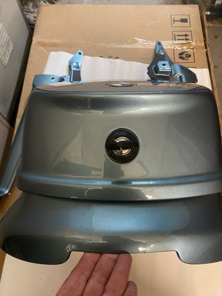 Tapa Asiento Trasero BMW R850RT Azul
