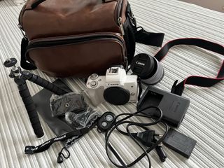 Cámara Canon EOS Blanca