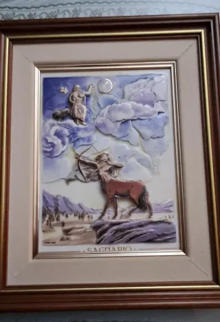 2 Cuadros Horóscopo Tauro y Sagitario