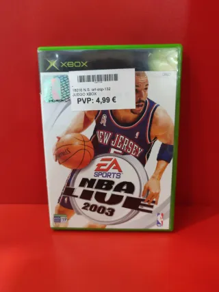 NBA Live 2003 Xbox