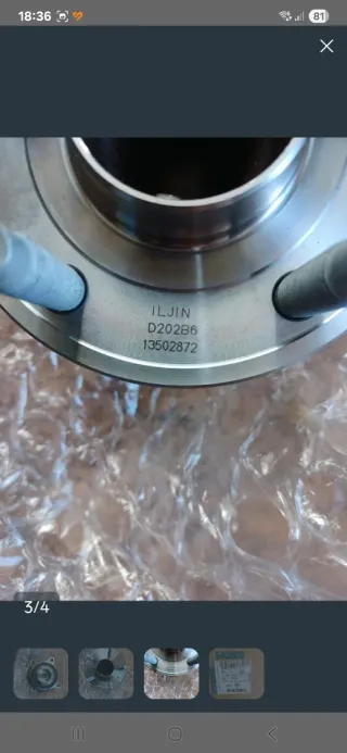 RODAMIENTO CHREVOLET CRUZE