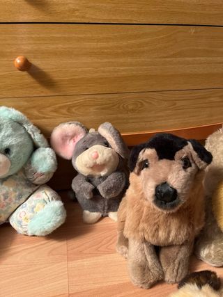 Lote de 7 peluches variados