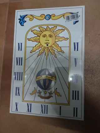 Azulejo Reloj de Sol Decorativo