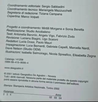 De Agostini "Le mie ricerche", 2001