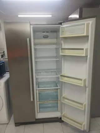 NEVERA AMERICANA BOSCH Acero inoxidable