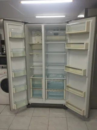 NEVERA AMERICANA BOSCH Acero inoxidable