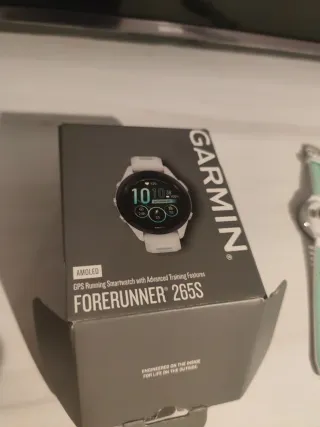 Reloj Garmin Forerunner 265S Blanco