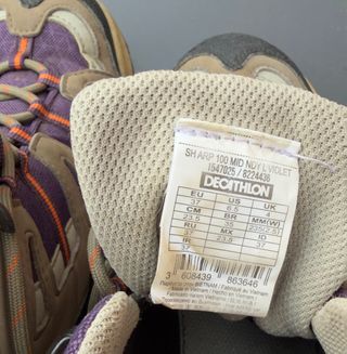 Botas de montaña Quechua impermeables Talla 37