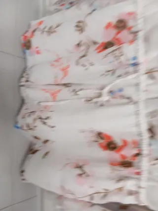 Mono corto estampado floral talla S