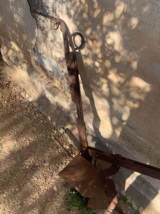 Arado antiguo de forja