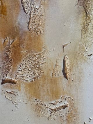 Díptico astratto dipinto a mano per soggiorno o camera da letto