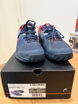 Sapatilhas Head Sprint Pro 3.0 - Azul/Vermelho