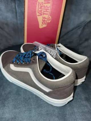 Vans Old Skool Grigie/Blu Tg 38