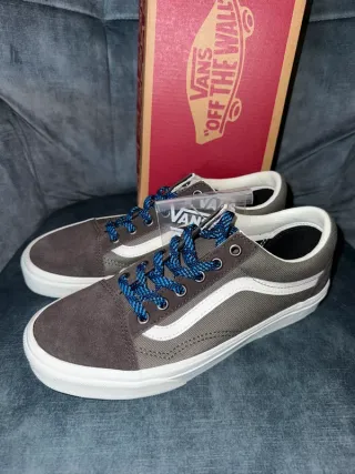 Vans Old Skool Grigie/Blu Tg 38