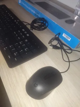 Combo Teclado y Ratón HP 150 Negro
