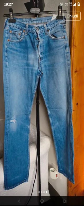 Jeans donna Levi's blu