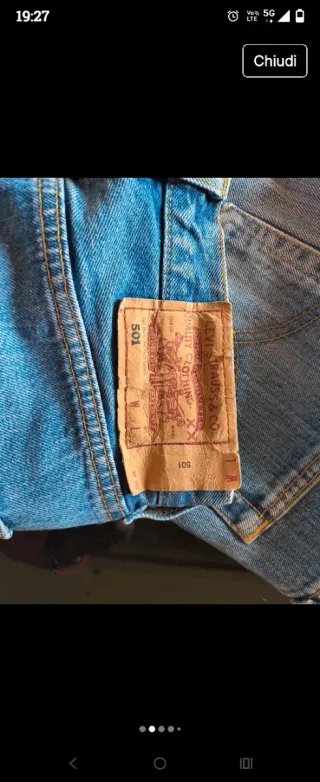 Jeans donna Levi's blu