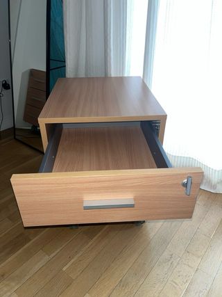 Cajonera de oficina madera y metal
