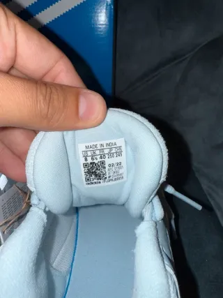 Adidas Niteball 40 Grigio Azzurro