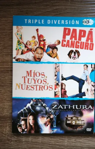 Pack 3 Películas DVD (Español)
