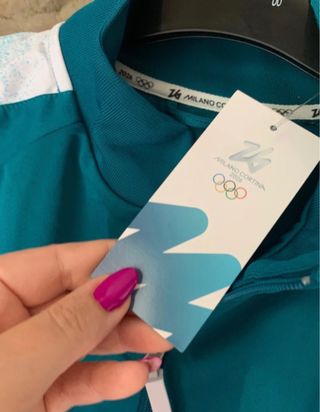 Felpa Zip Olimpiadi Milano Cortina 2026