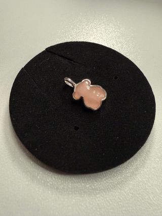 Colgante Tous Plata y Cuarzo Rosa