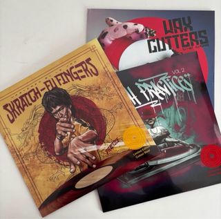 3 Vinilos de Scratch Nuevos - Scratch Practice