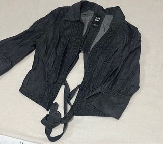 Americana tejana azul oscuro