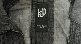 Americana tejana azul oscuro