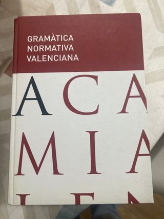 GRAMÀTICA NORMATIVA VALENCIANA