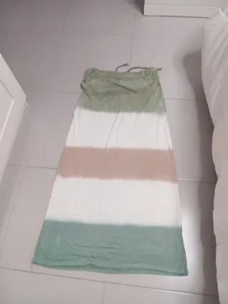 Falda larga talla M.