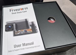 Dashcam 4.5K+2K WiFi con SD 64GB