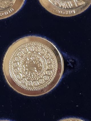 Colección 13 Monedas Reyes Asturias Plata
