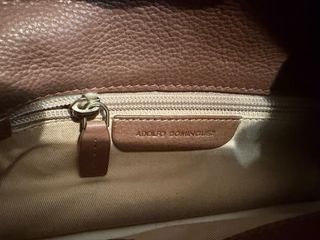 Bolso rafia tejido camel