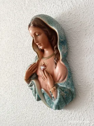 Escultura Corazón Inmaculado de María