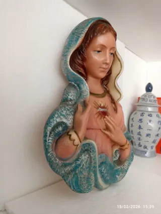 Escultura Corazón Inmaculado de María
